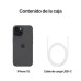 Teléfono Apple iPhone 15 128GB NEGRO