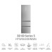 Frigorífico combi Haier HTW5620DNMG