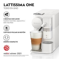 Cafetera de cápsulas  DeLonghi LATTISSIMA ONE EN510.W