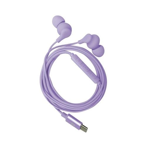 Auriculares Celly UP1600TYPEC MORADO