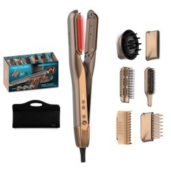 Plancha de pelo Cecotec AIRLISSE 6IN1 ITWERK CHAMPAGNE