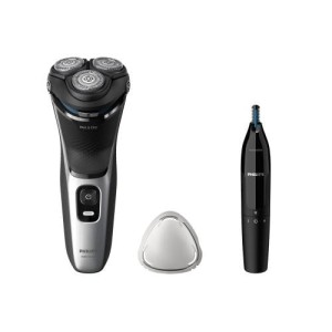 Pack Afeitadora facial Philips S3143/02 Series 3000 + Naricero