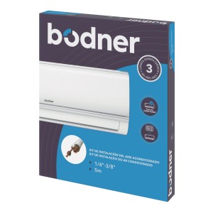 Kit instalación aire acondicionado 1/4-3/8 5 m Bodner.